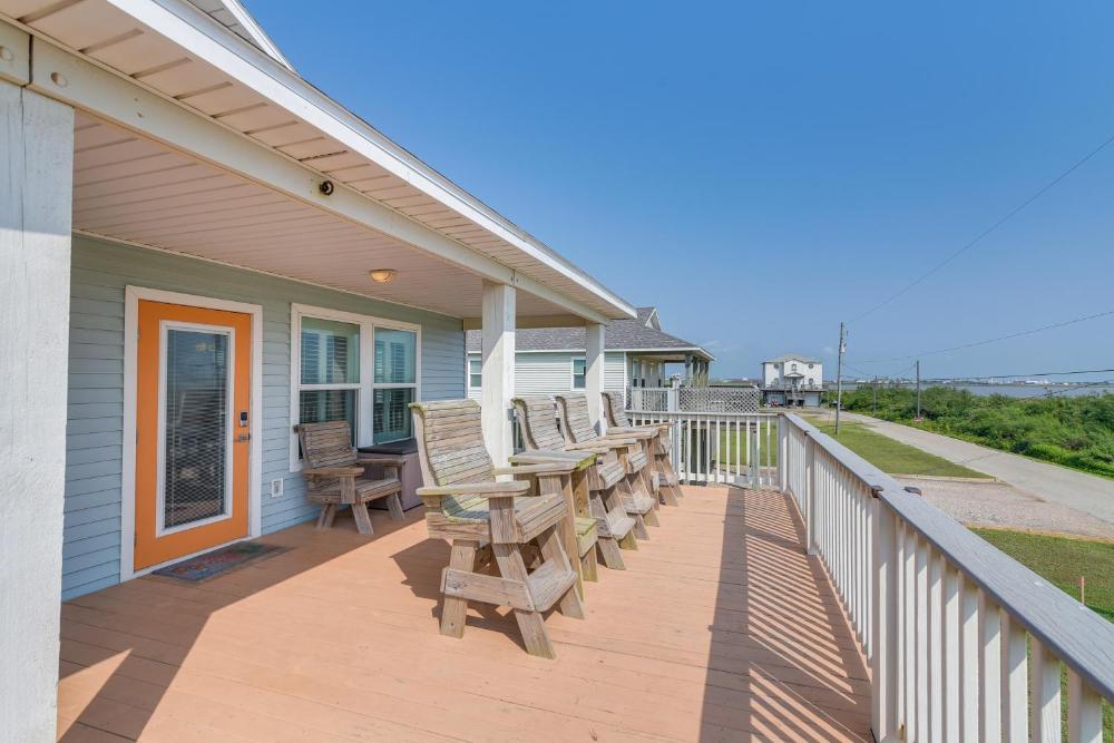 Walk to Shore Surfside Beach Home with Bay Views